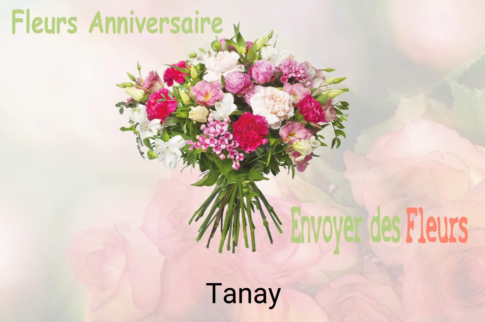 Bouquet de fleurs d’anniversaire livré à Tanay